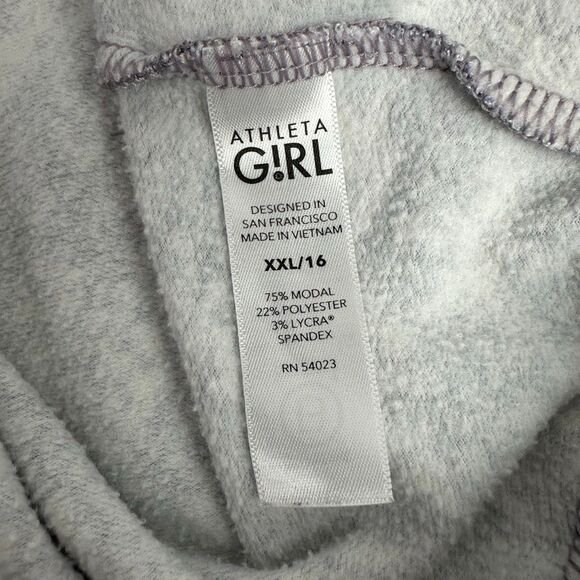 Athleta Girl Energy Crewneck Top size XXL 16 - Picture 9 of 10